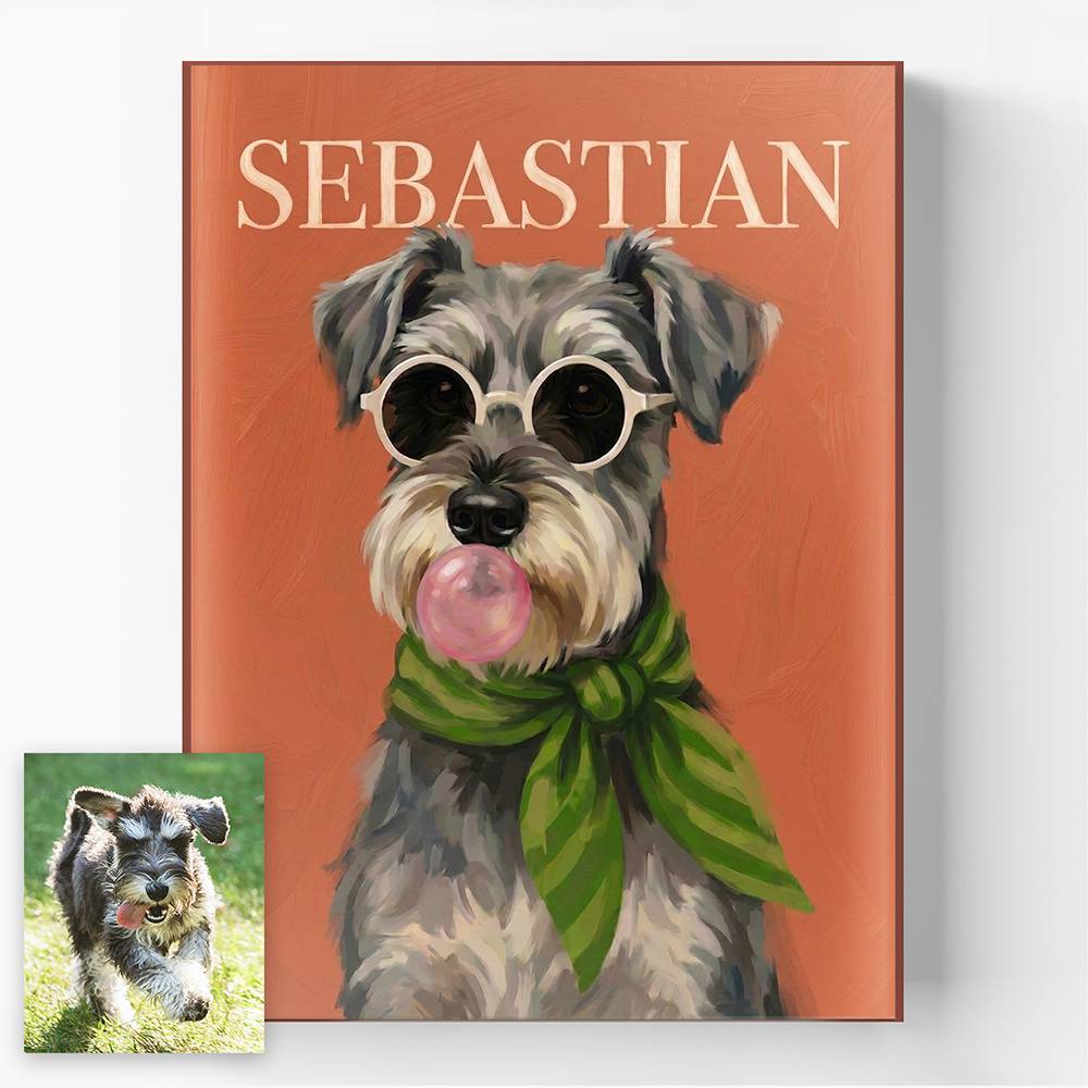 Posh Pet - Custom Pet Portrait Acrylic-3 Posh Pet - Custom Pet Portrait Acrylic-3 product photo
