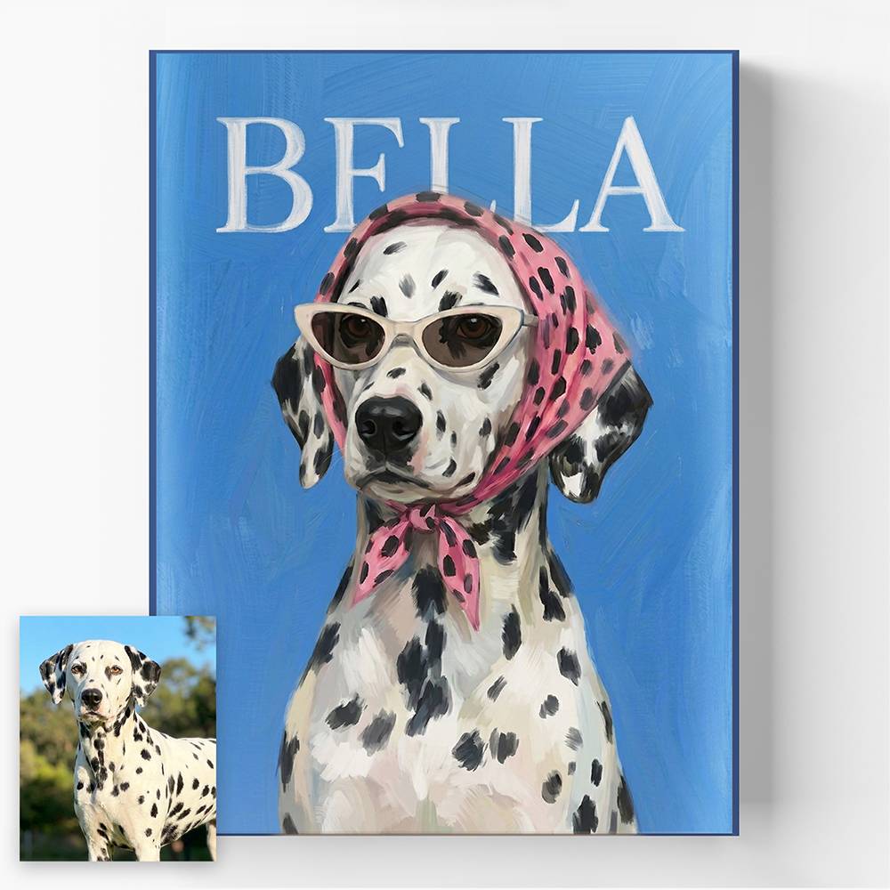Posh Pet - Custom Pet Portrait Acrylic-8 Posh Pet - Custom Pet Portrait Acrylic-8 product photo
