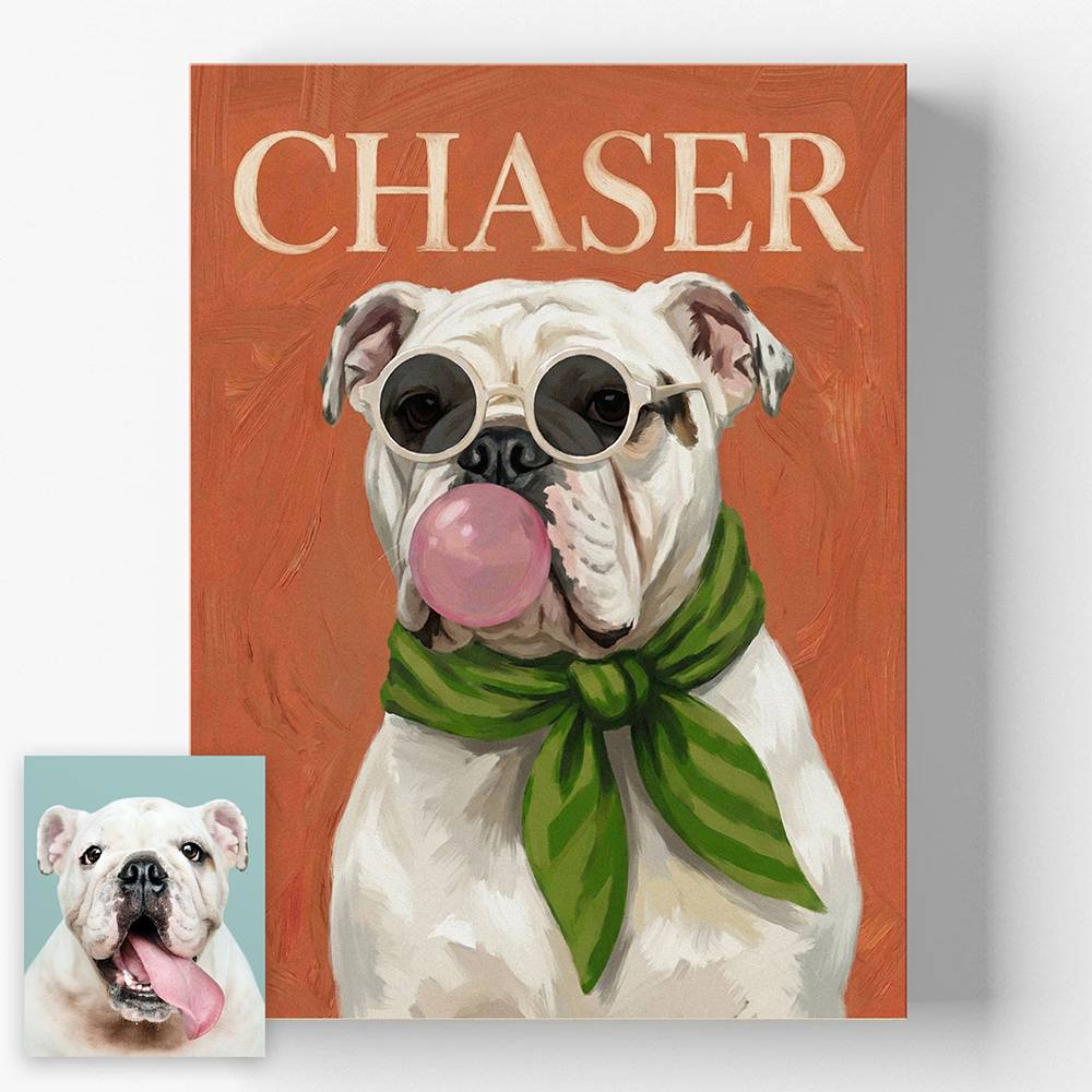 Posh Pet - Custom Pet Portrait Metal-3 Posh Pet - Custom Pet Portrait Metal-3 product photo