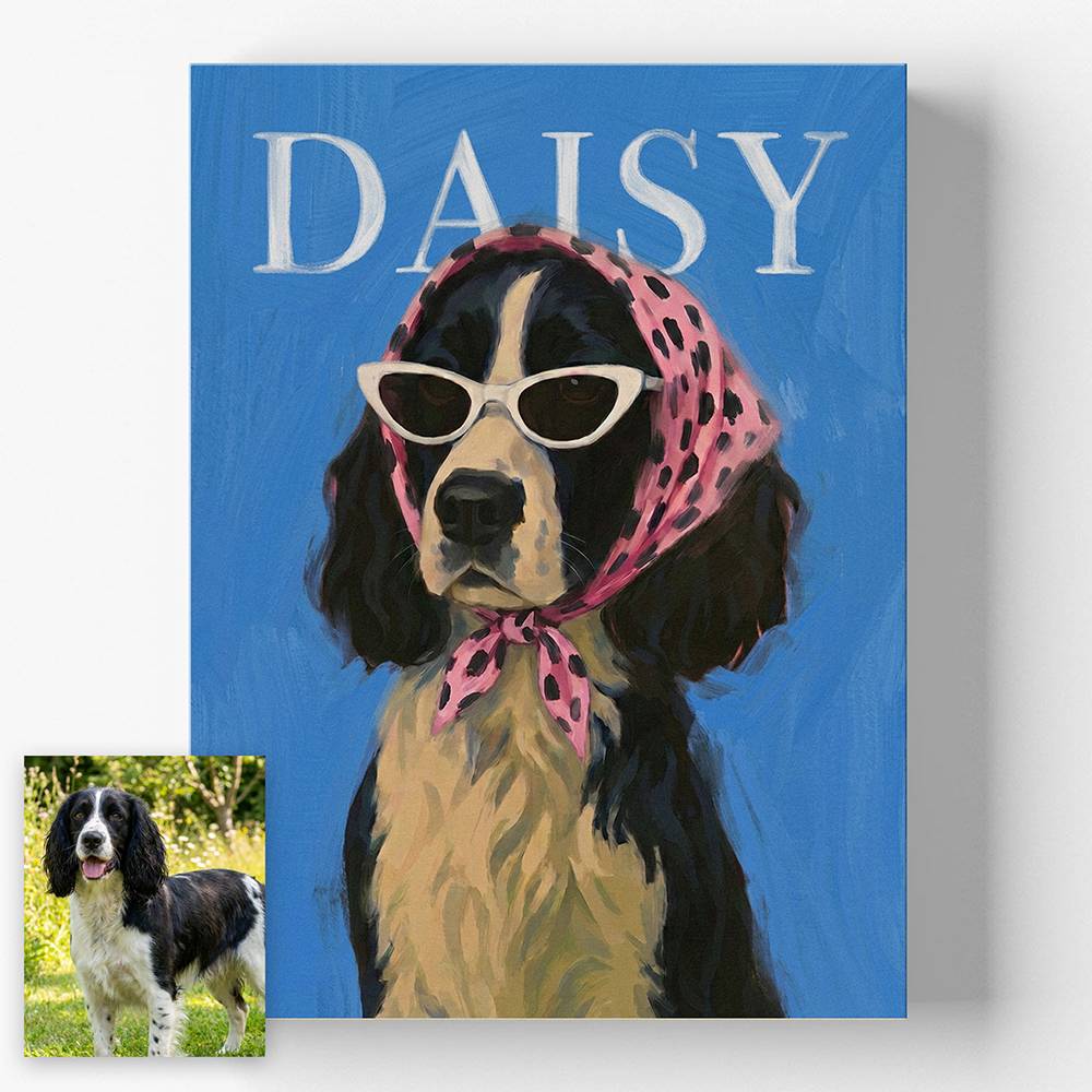 Posh Pet - Custom Pet Portrait Metal-2 Posh Pet - Custom Pet Portrait Metal-2 product photo