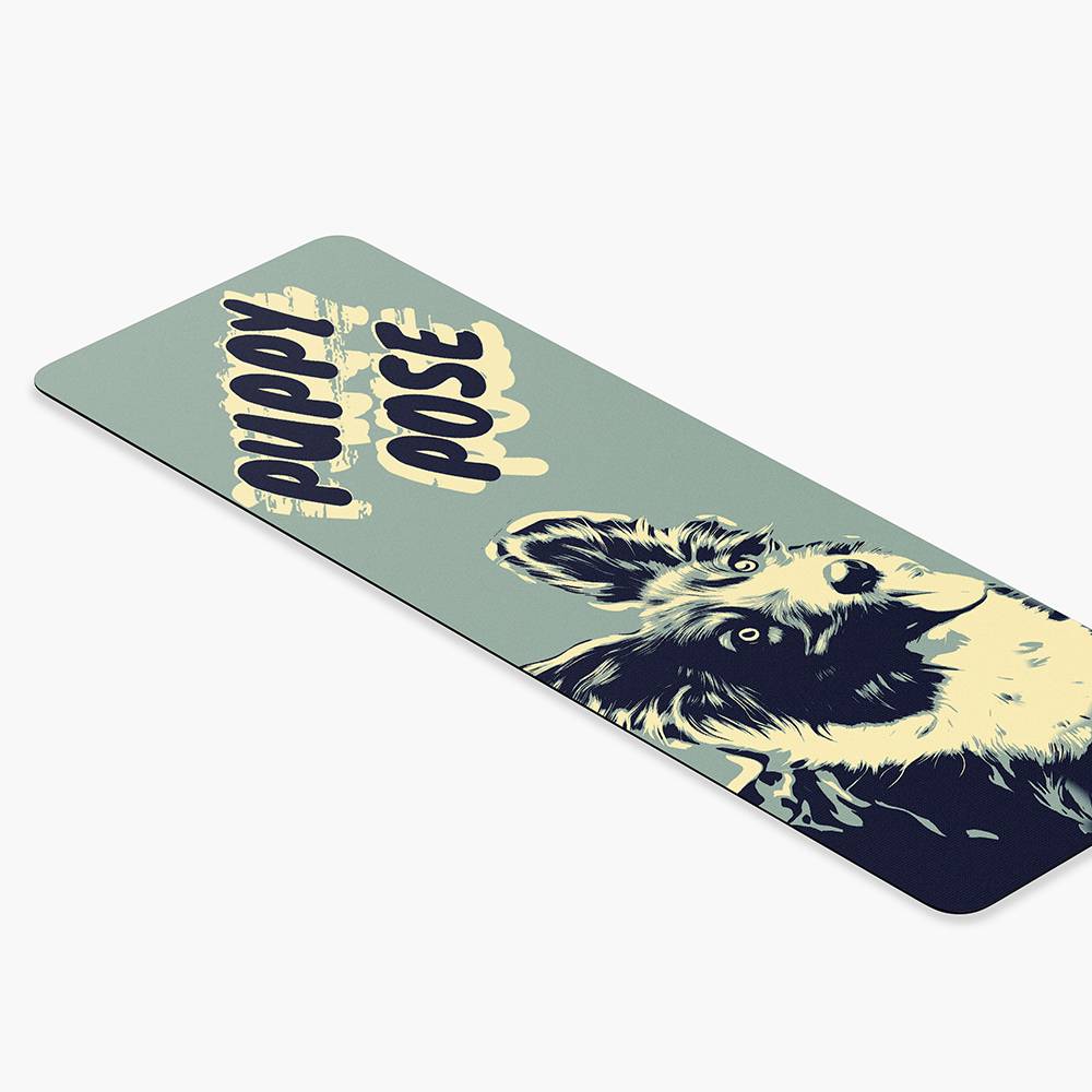 Puppy Pose - Custom Photo Yoga Mat-8 Puppy Pose - Custom Photo Yoga Mat-8 product photo