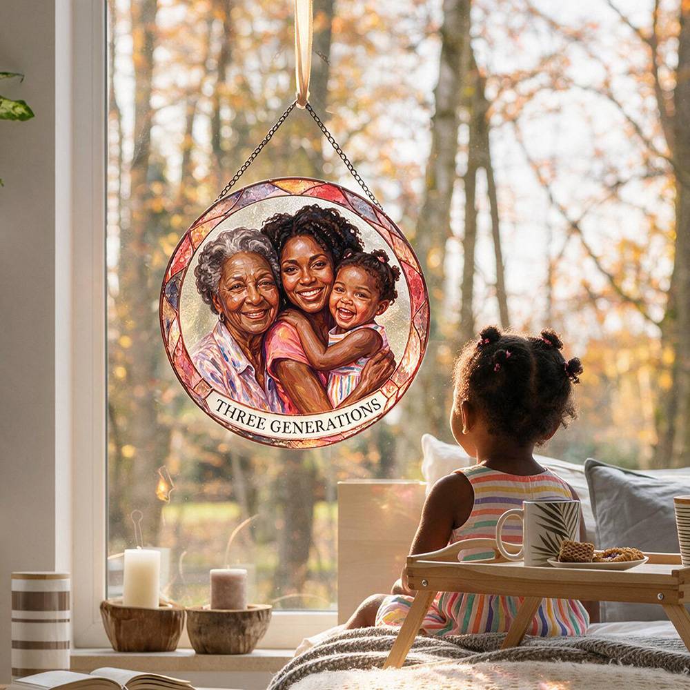 Radiant Memories – Custom Suncatcher-1 Radiant Memories – Custom Suncatcher-1 product photo