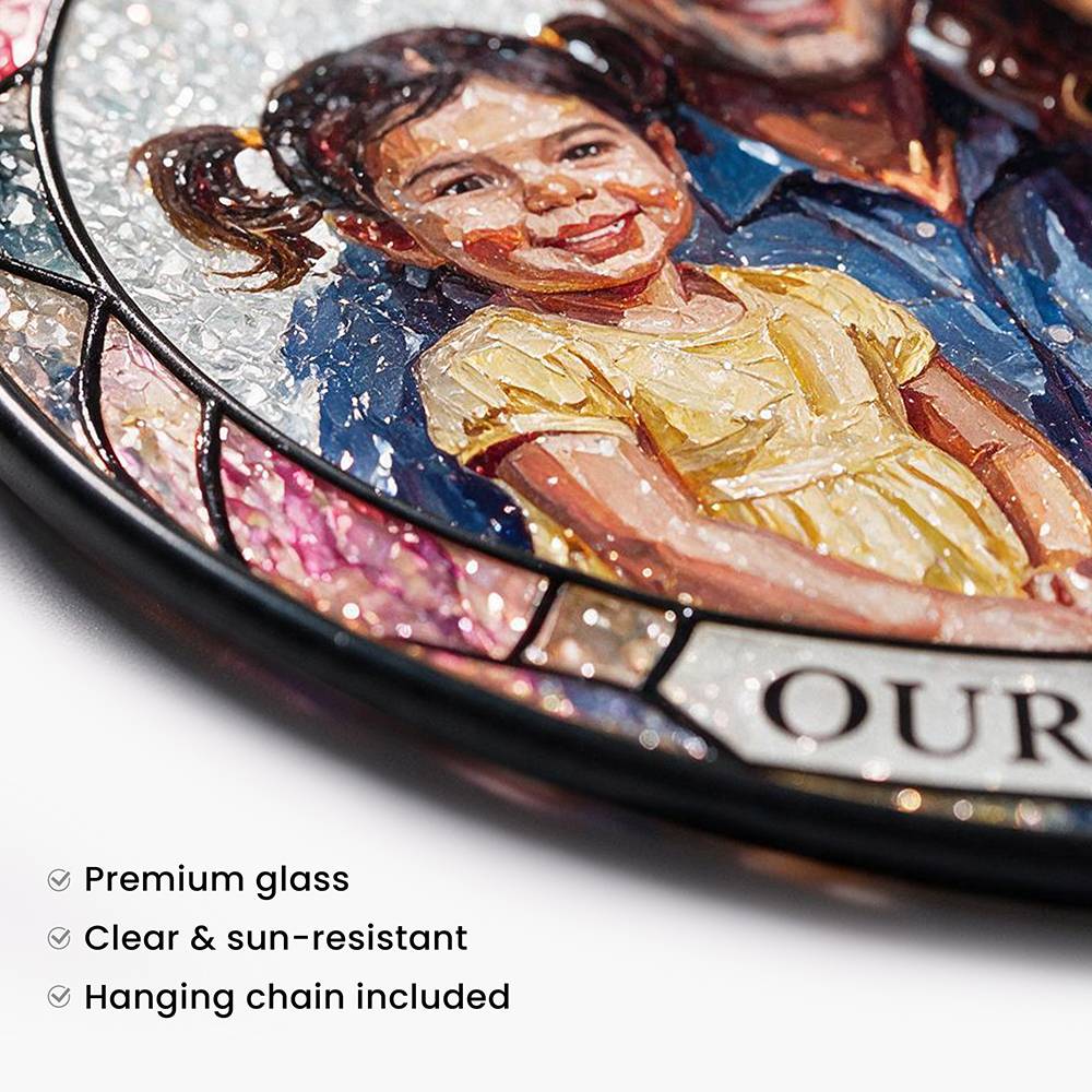 Radiant Memories – Custom Suncatcher-9 Radiant Memories – Custom Suncatcher-9 product photo