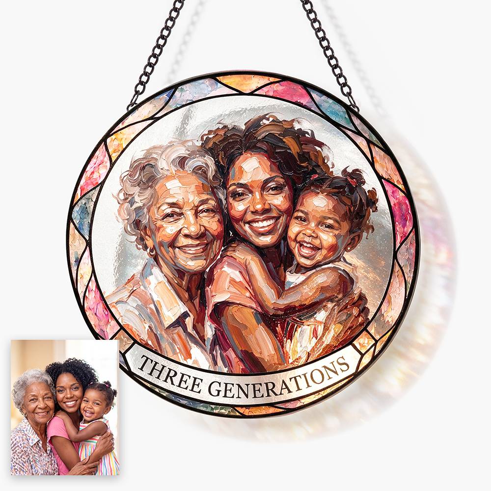 Radiant Memories – Custom Suncatcher-2 Radiant Memories – Custom Suncatcher-2 product photo