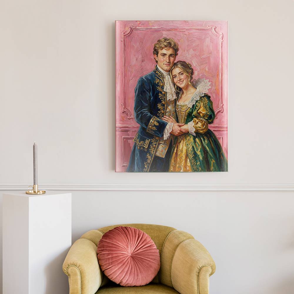 Royal Romance - Custom Acrylic for Couple-4 Royal Romance - Custom Acrylic for Couple-4 product photo