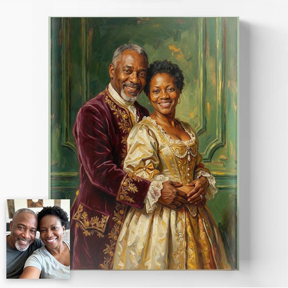 Royal Romance - Custom Acrylic for Couple-7 Royal Romance - Custom Acrylic for Couple-7 product photo