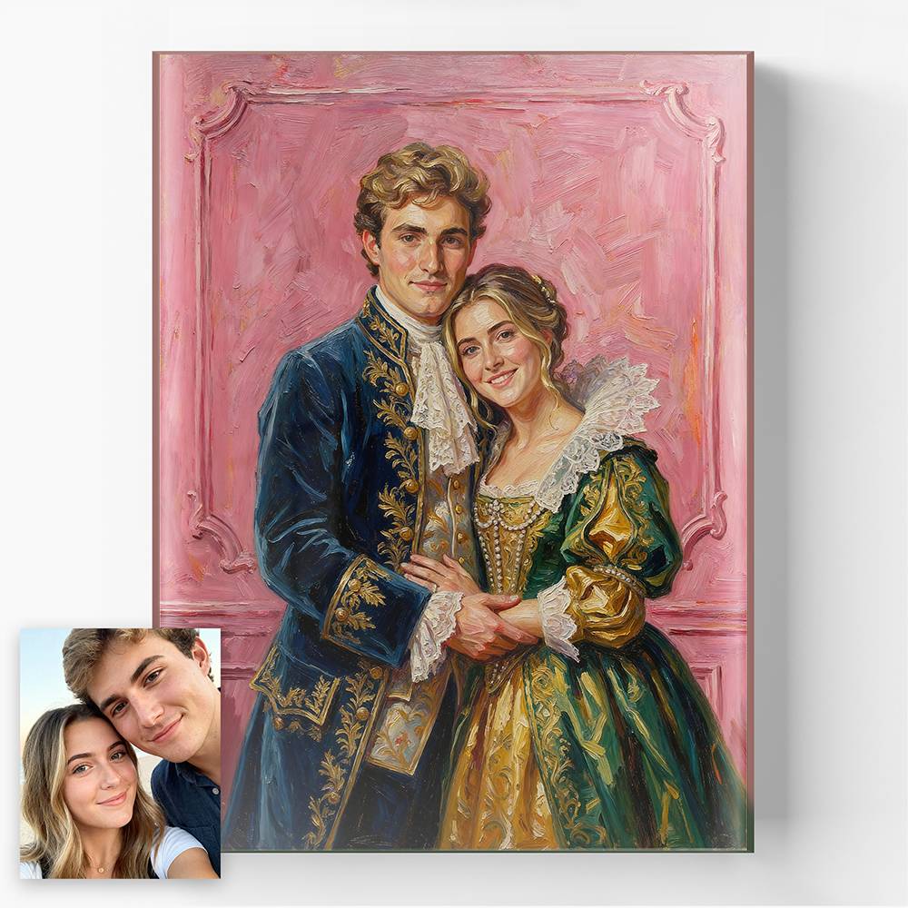 Royal Romance - Custom Acrylic for Couple-8 Royal Romance - Custom Acrylic for Couple-8 product photo