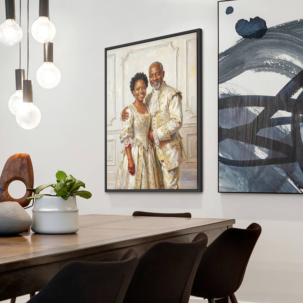 Royal Romance - Custom Canvas for Couple-1 Royal Romance - Custom Canvas for Couple-1 product photo