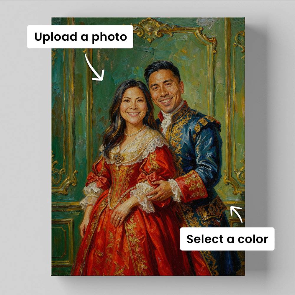 Royal Romance - Custom Metal for Couple-5 Royal Romance - Custom Metal for Couple-5 product photo