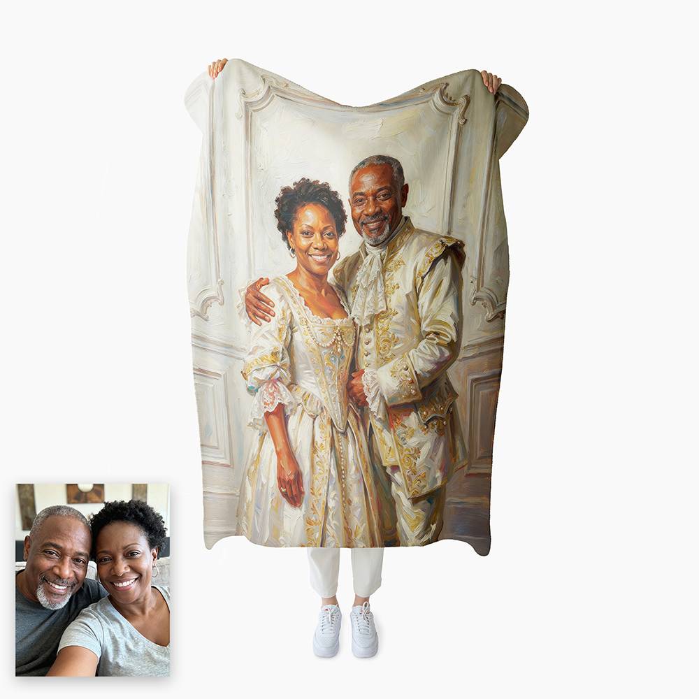 Royal Romance - Custom Photo Blanket-3 product photo