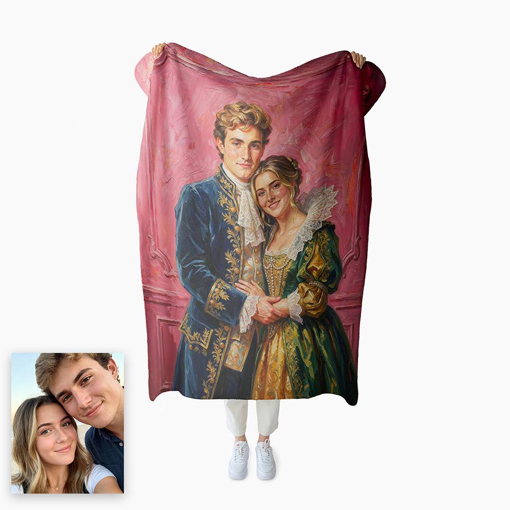 Royal Romance - Custom Photo Blanket-1 product photo