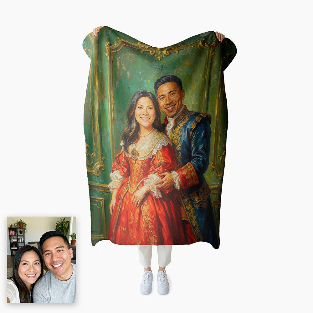 Royal Romance - Custom Photo Blanket-5 product photo