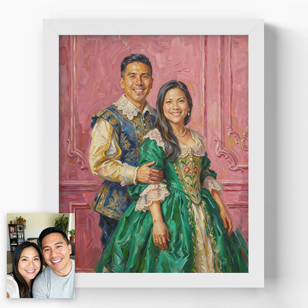 Royal Romance - Custom Print for Couple-6 Royal Romance - Custom Print for Couple-6 product photo