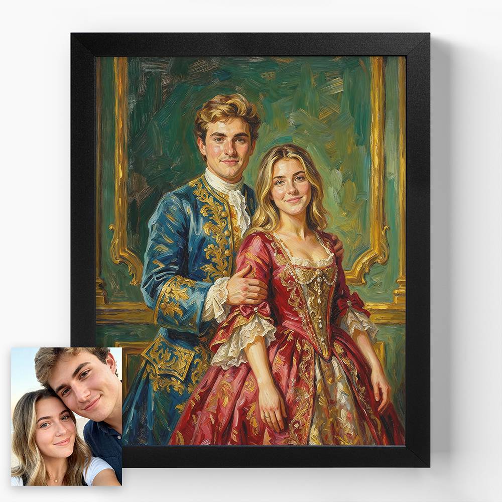 Royal Romance - Custom Print for Couple-7 Royal Romance - Custom Print for Couple-7 product photo