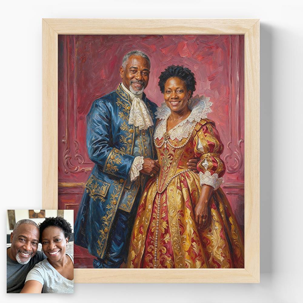 Royal Romance - Custom Print for Couple-8 Royal Romance - Custom Print for Couple-8 product photo