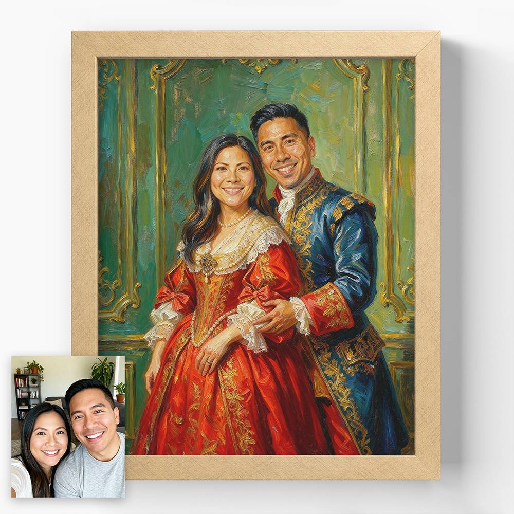 Royal Romance - Custom Print for Couple-9 Royal Romance - Custom Print for Couple-9 product photo