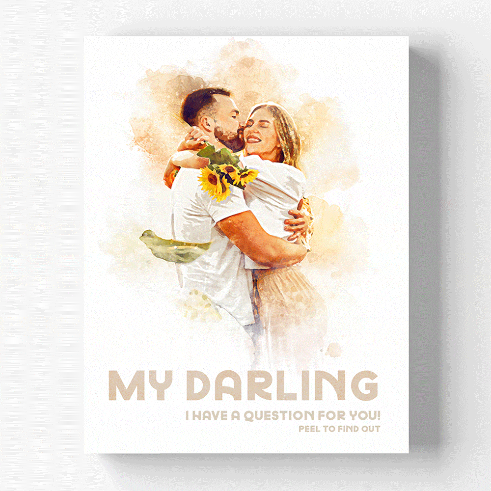 Say Yes - Custom Peel To Reveal Canvas-5 product photo
