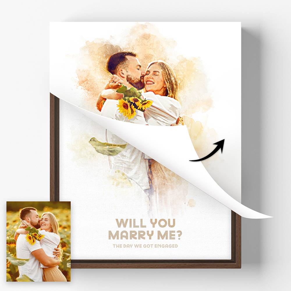 Say Yes - Custom Peel To Reveal Canvas-9 product photo