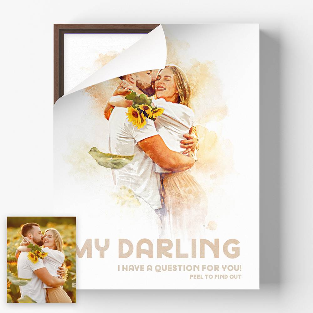 Say Yes - Custom Peel To Reveal Canvas-3 Say Yes - Custom Peel To Reveal Canvas-3 product photo