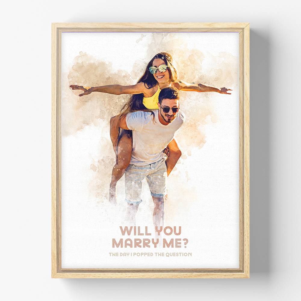 Say Yes - Custom Peel To Reveal Canvas-7 product photo