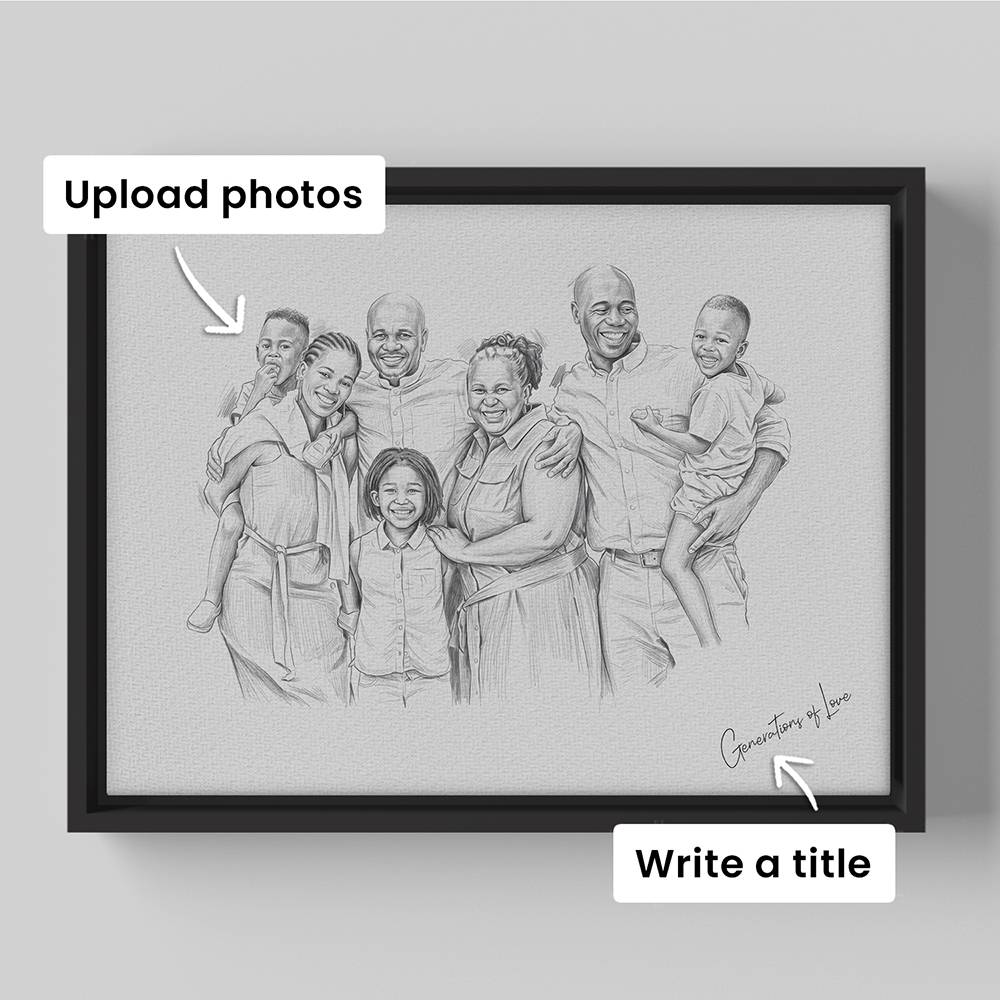 Sketching Memories - Horizontal Canvas-4 product photo