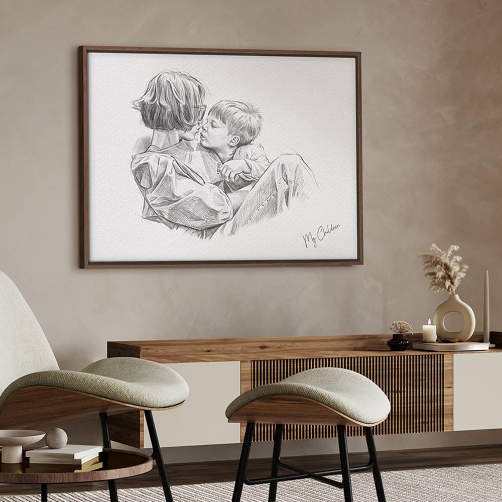 Sketching Memories - Horizontal Canvas-8 product photo