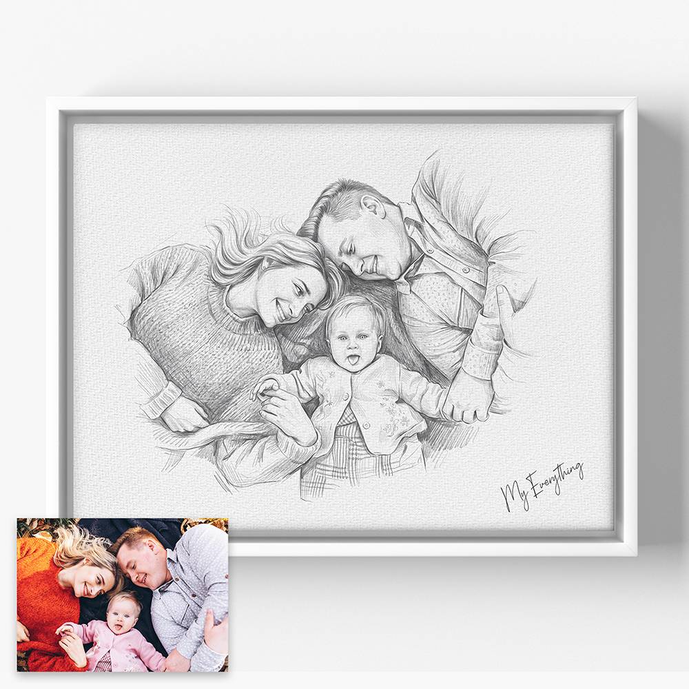 Sketching Memories - Horizontal Canvas-7 product photo