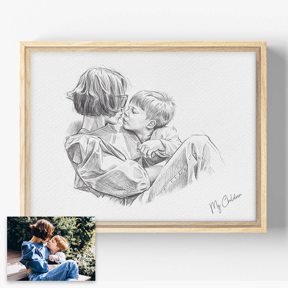 Sketching Memories - Horizontal Canvas-9 product photo