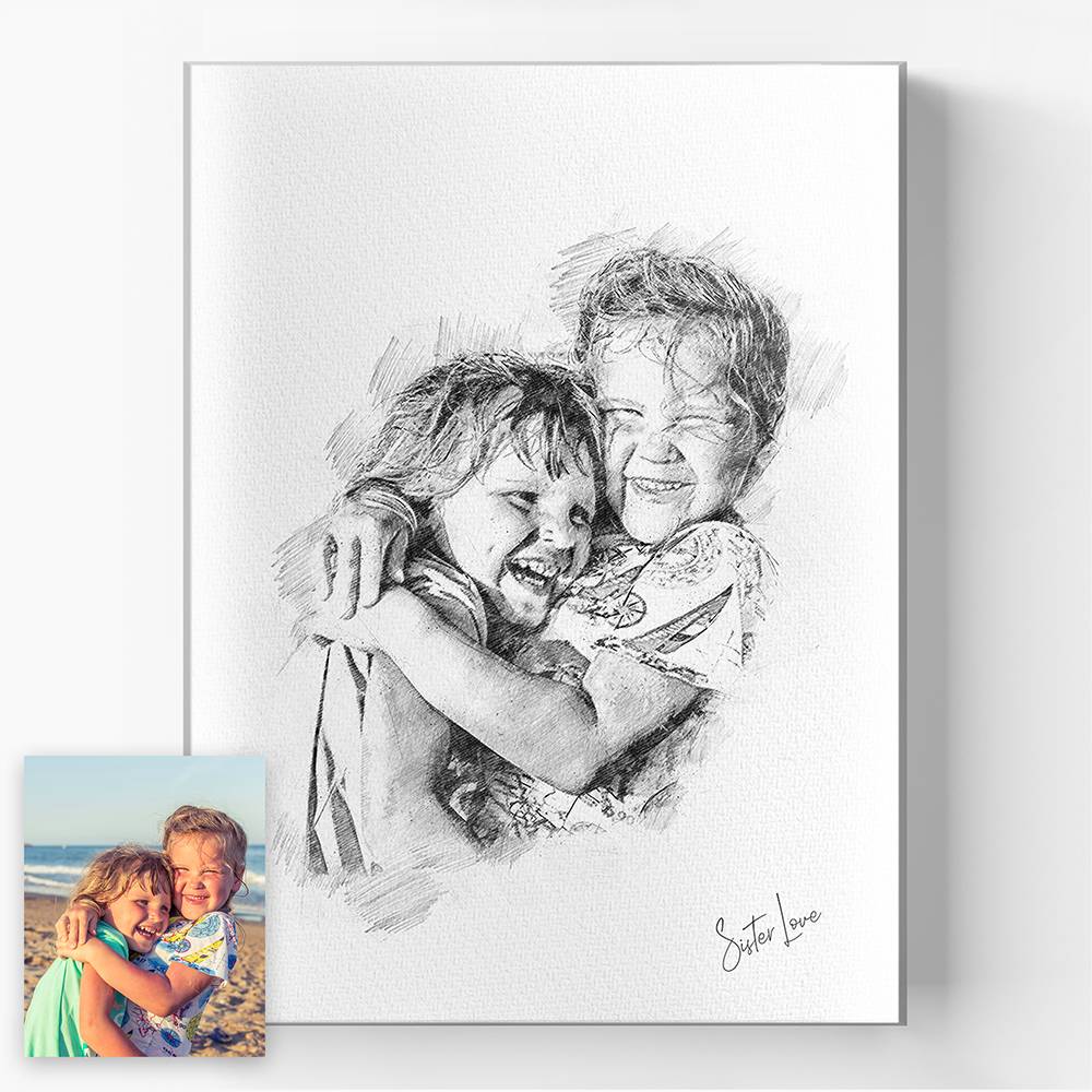 Sketching Memories - Vertical Acrylic-9 product photo