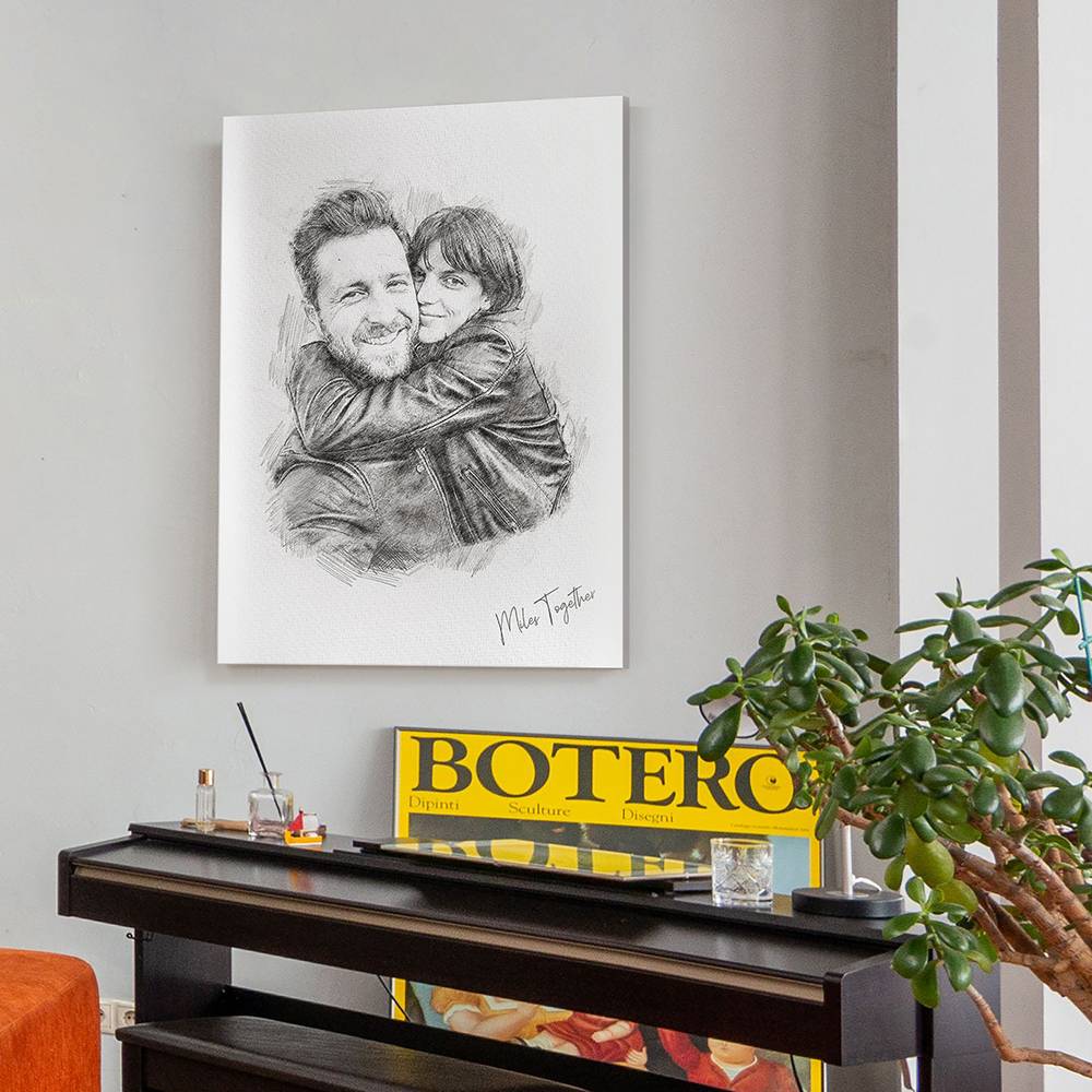 Sketching Memories - Vertical Acrylic-2 product photo