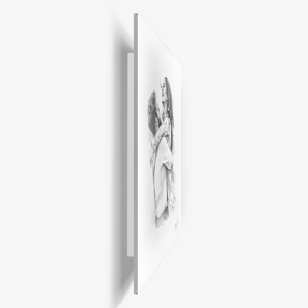 Sketching Memories - Vertical Acrylic-10 product photo