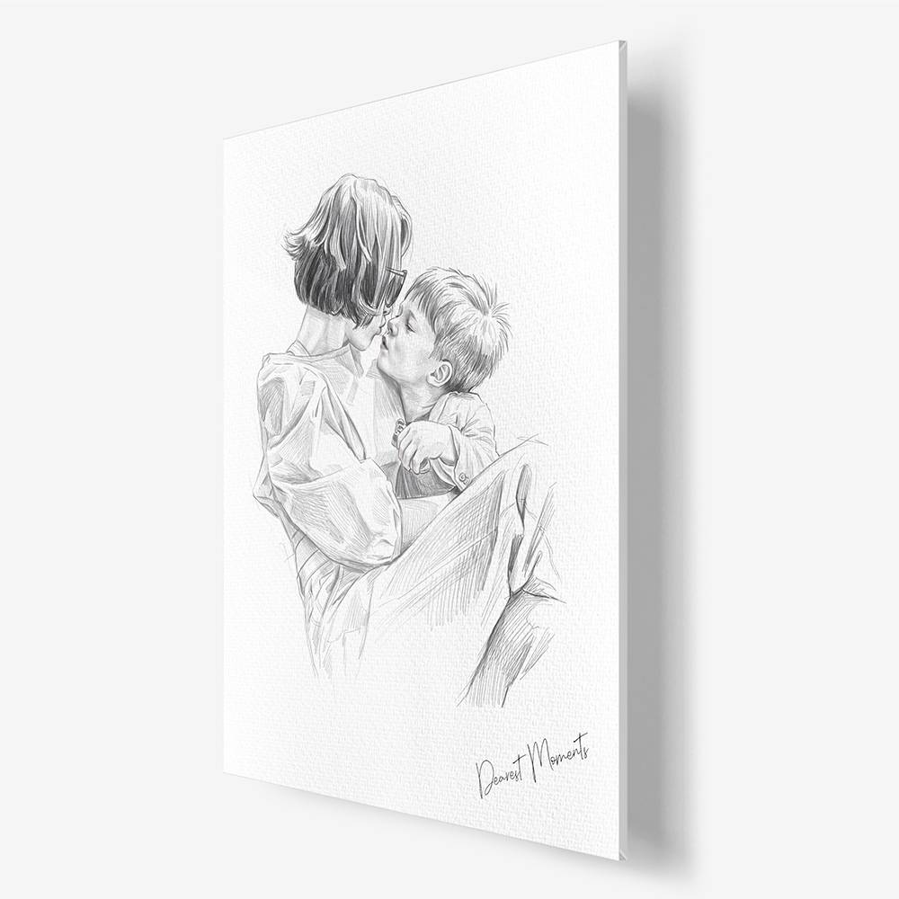 Sketching Memories - Vertical Acrylic-9 product photo