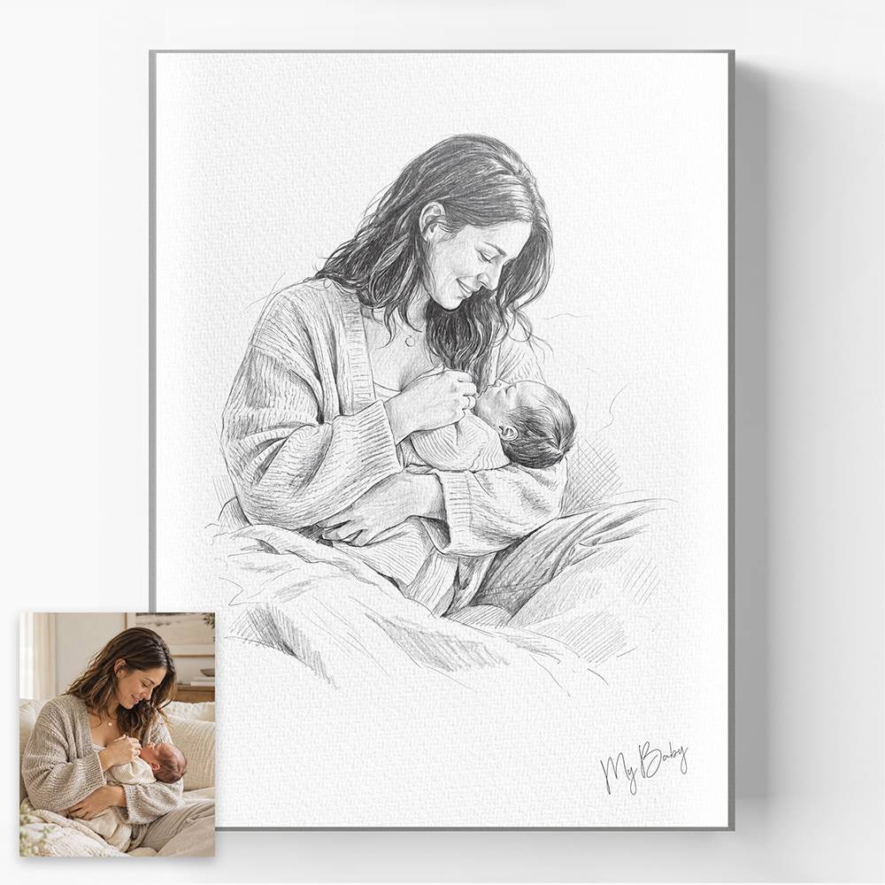 Sketching Memories - Vertical Acrylic-4 product photo