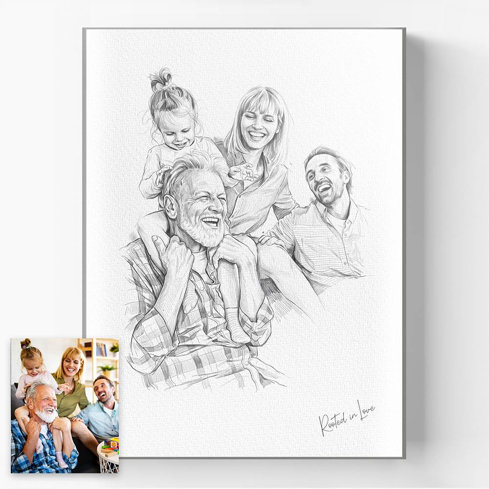Sketching Memories - Vertical Acrylic-8 product photo