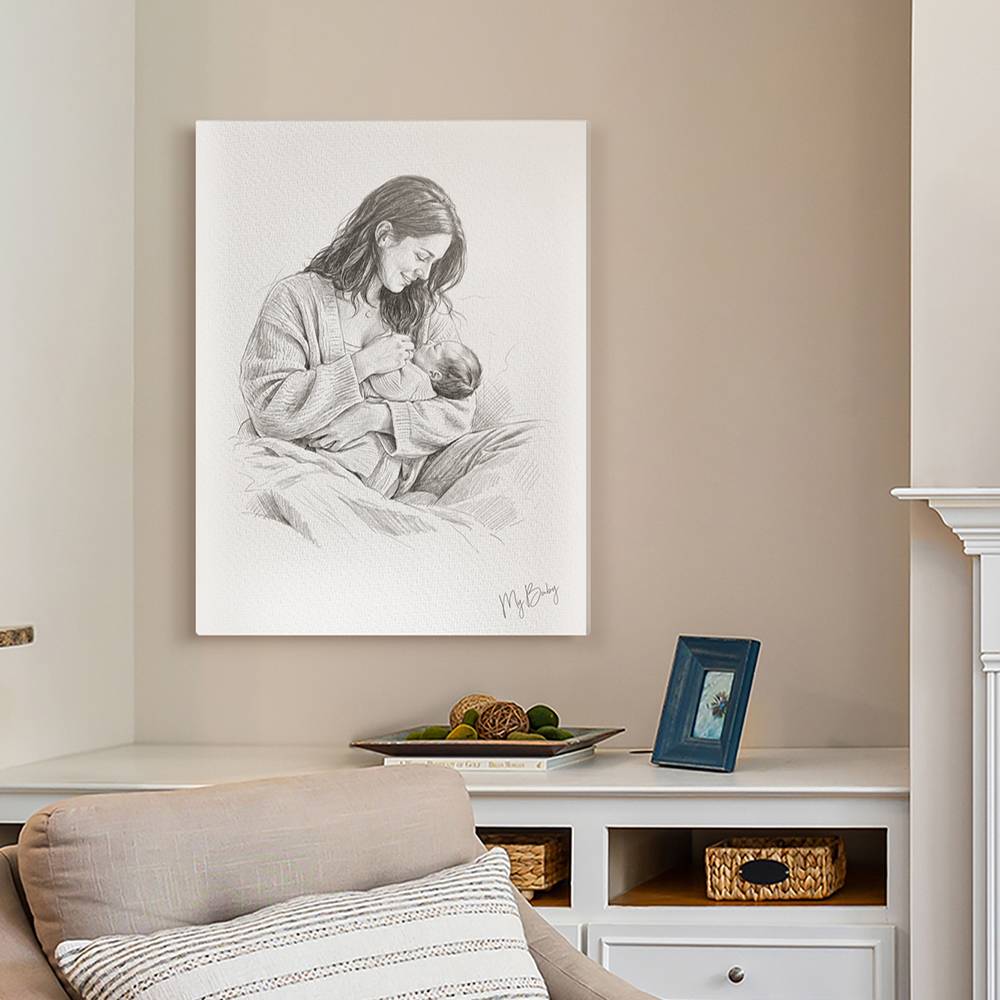 Sketching Memories - Vertical Acrylic-3 product photo