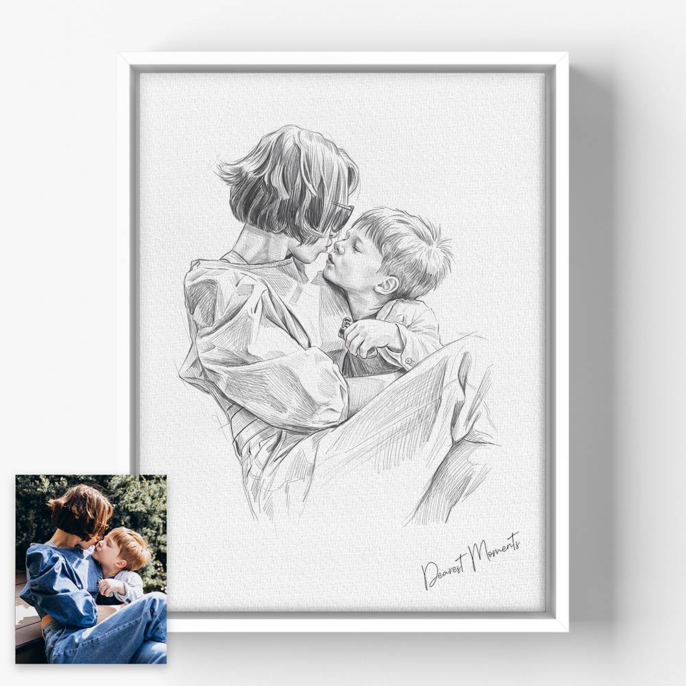 Sketching Memories - Vertical Canvas-8 product photo
