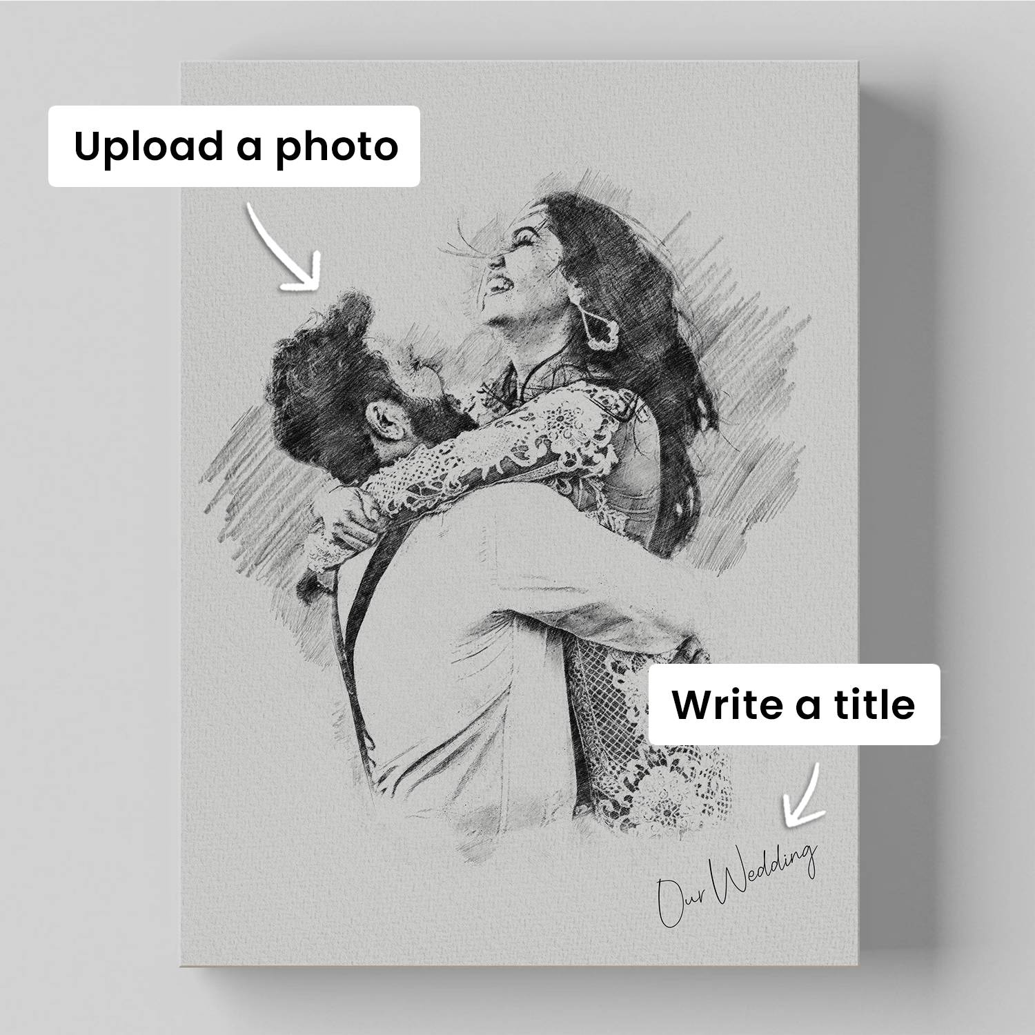 Sketching Memories - Vertical Metal-7 product photo