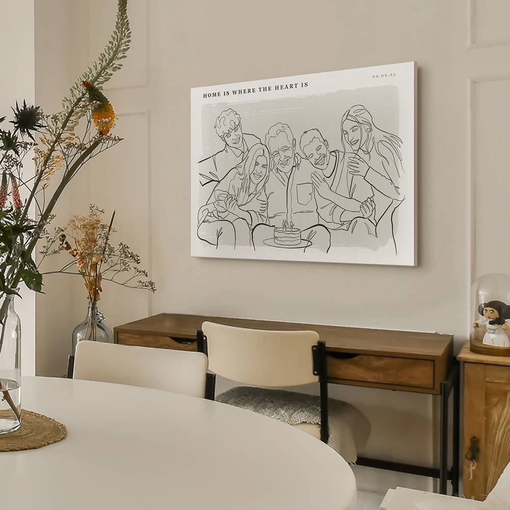 Softly Our - Custom Portrait Acrylic-6 product photo