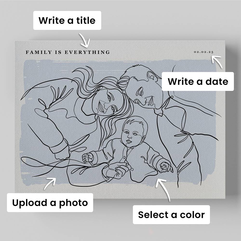 Softly Our - Custom Portrait Metal-4 Softly Our - Custom Portrait Metal-4 product photo