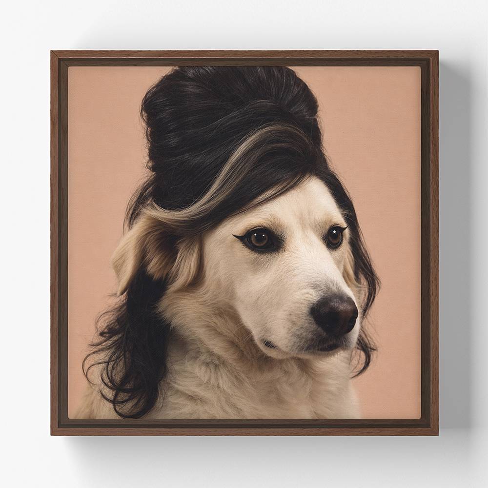 Star Pup - Custom Famous Pet Art Canvas-7 product photo