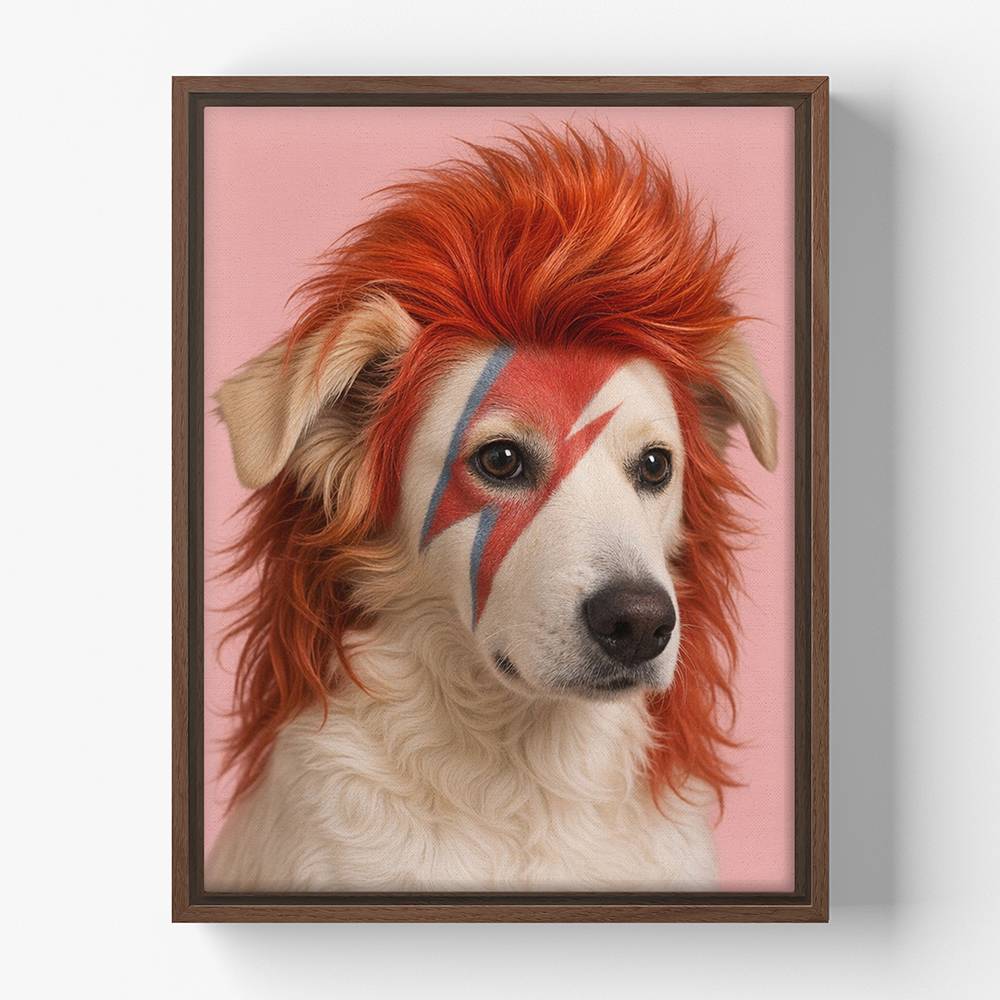 Star Pup - Custom Famous Pet Art Canvas-1 product photo