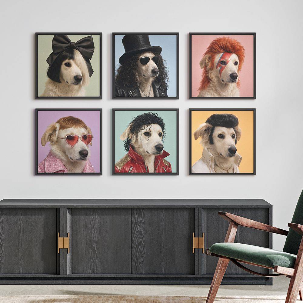 Star Pup - Custom Famous Pet Art Canvas-8 product photo