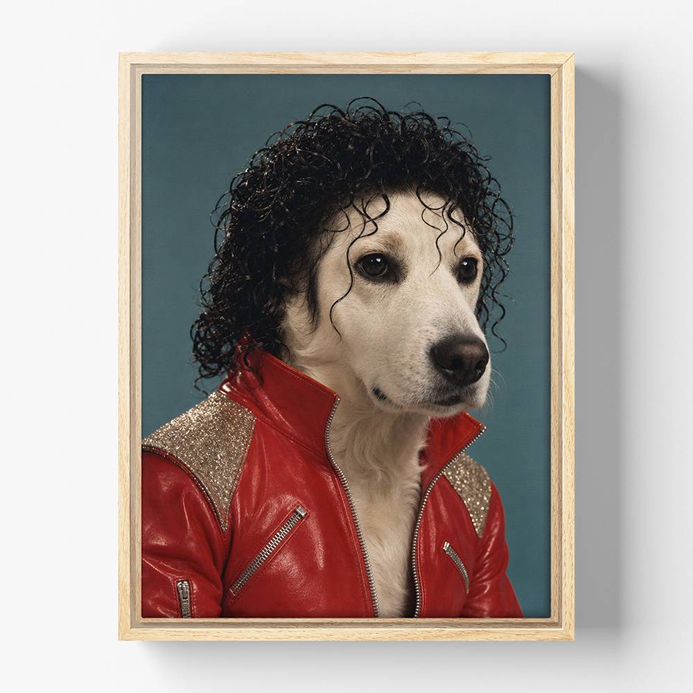 Star Pup - Custom Famous Pet Art Canvas-2 product photo