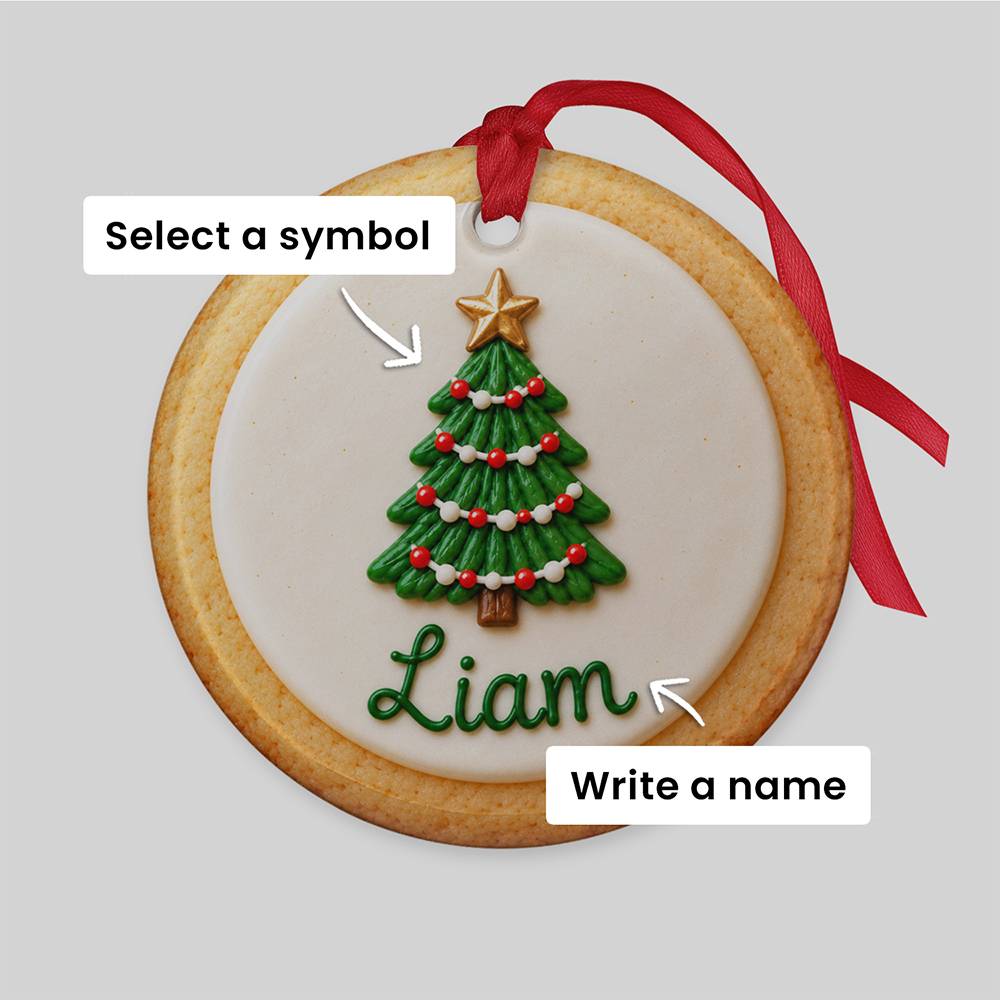 Sugar & Sprinkles – Custom Ceramic Ornament-7 product photo