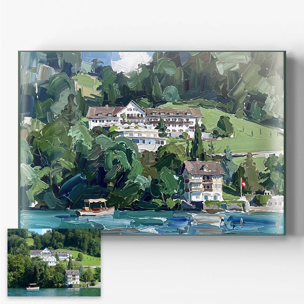 Cherished Views – Custom Oil Painting Acrylic-6 Cherished Views – Custom Oil Painting Acrylic-6 product photo