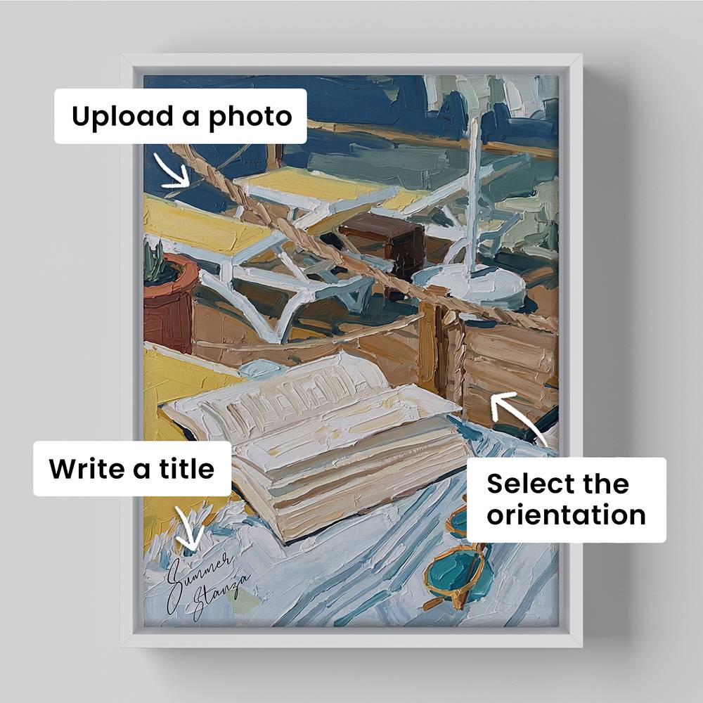 Cherished Views – Custom Oil Painting Canvas-4 product photo