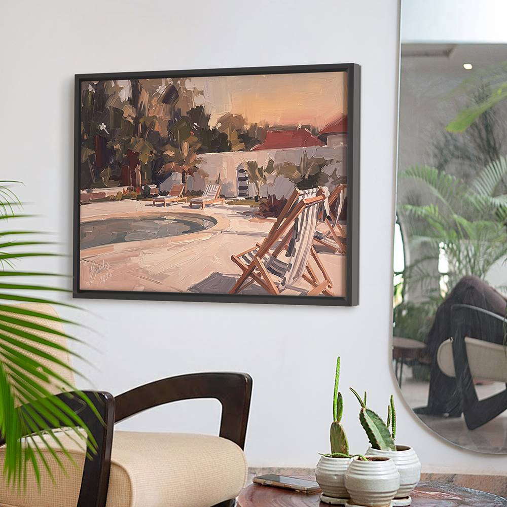 Cherished Views – Custom Oil Painting Canvas-2 product photo