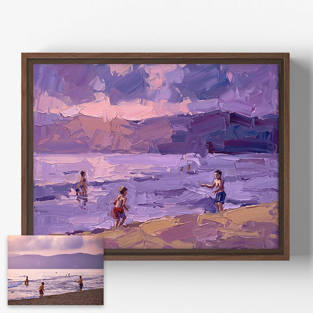 Cherished Views – Custom Oil Painting Canvas-8 product photo