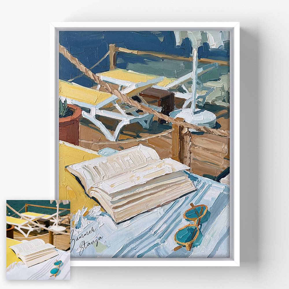 Cherished Views – Custom Oil Painting Canvas-3 product photo