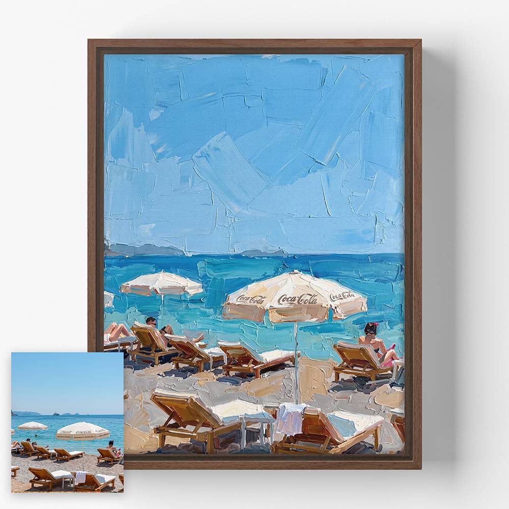Cherished Views – Custom Oil Painting Canvas-1 product photo